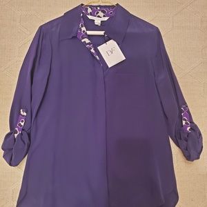 Diane Von Furstenberg Silk Top with Tags